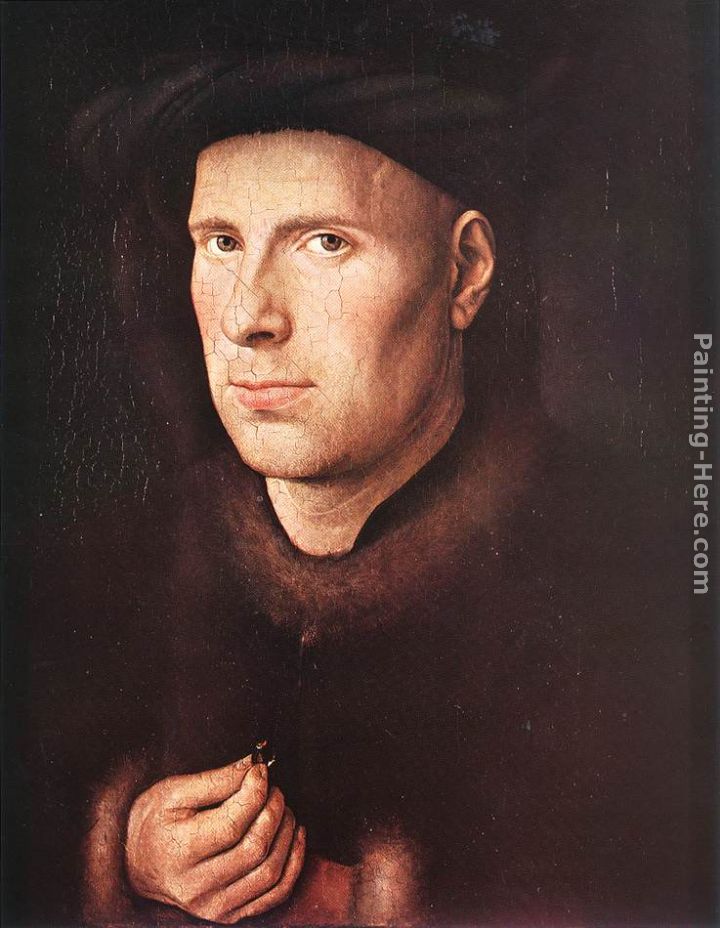 Jan van Eyck Portrait of Jan de Leeuw